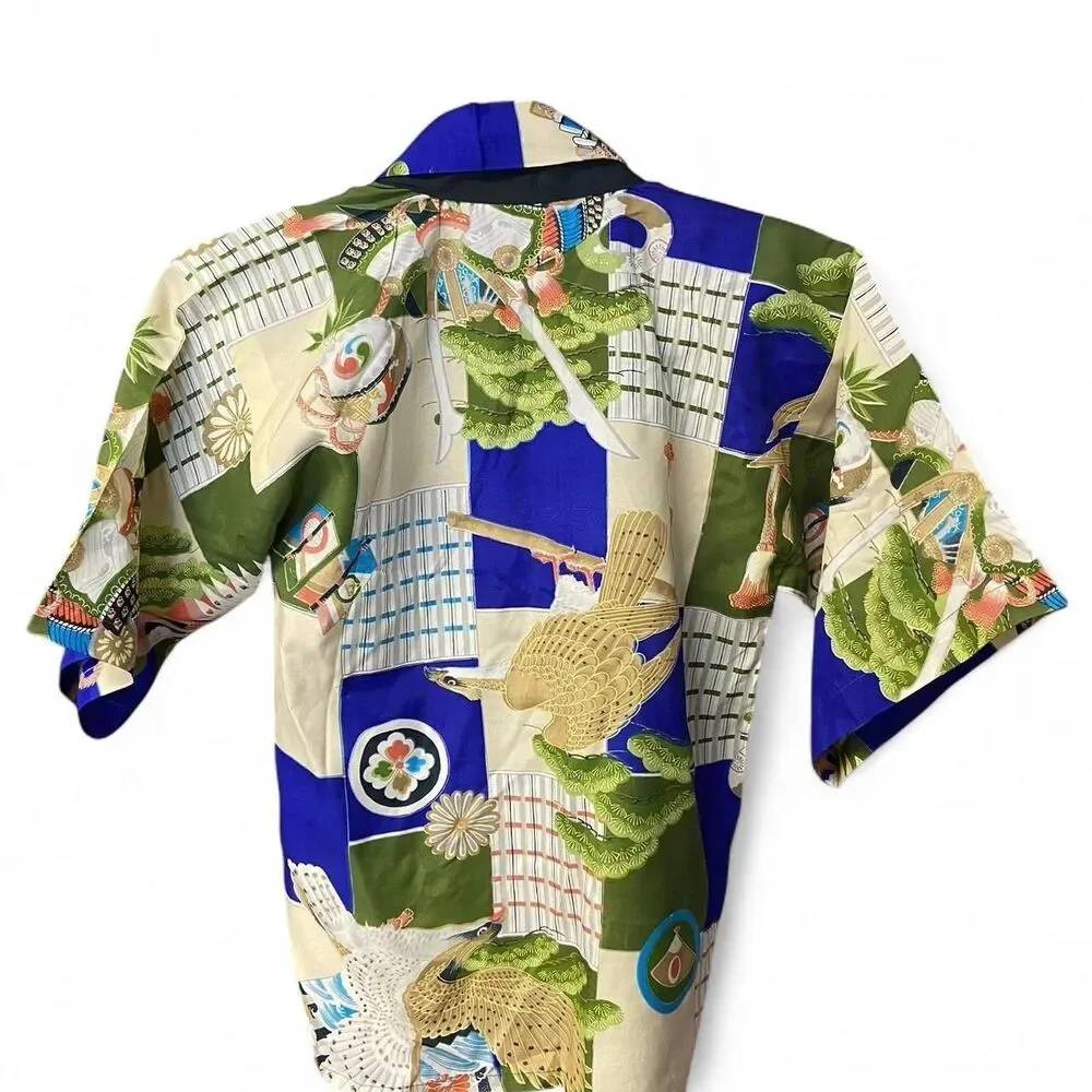 Vintage children unisex Japanese Kimono top or jacket size XXS/XS